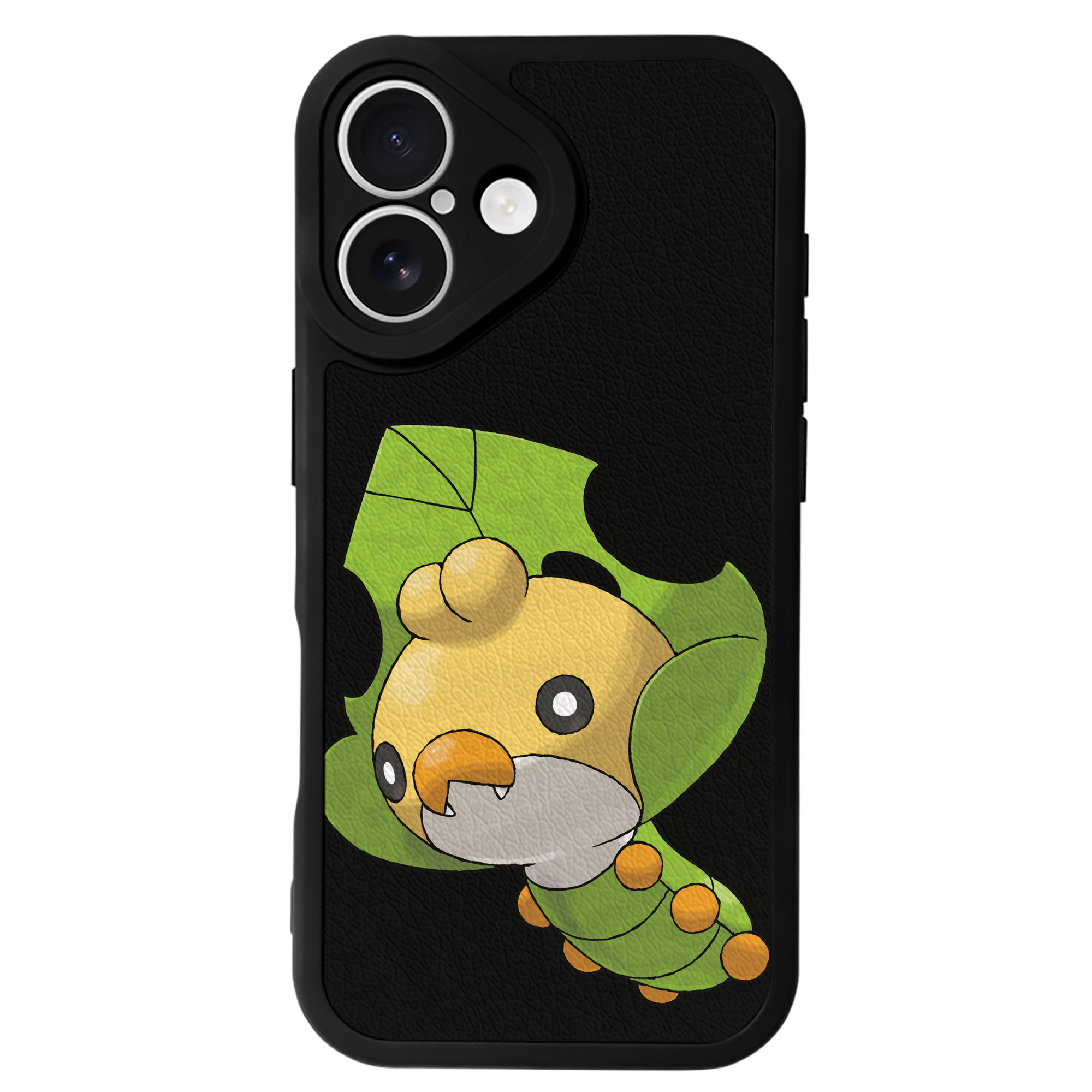 （画像用） ポケットモンスター Pokémon 【iPhone 16シリーズ対応】シリコンスマホケース（レザー調） 材質：シリコン